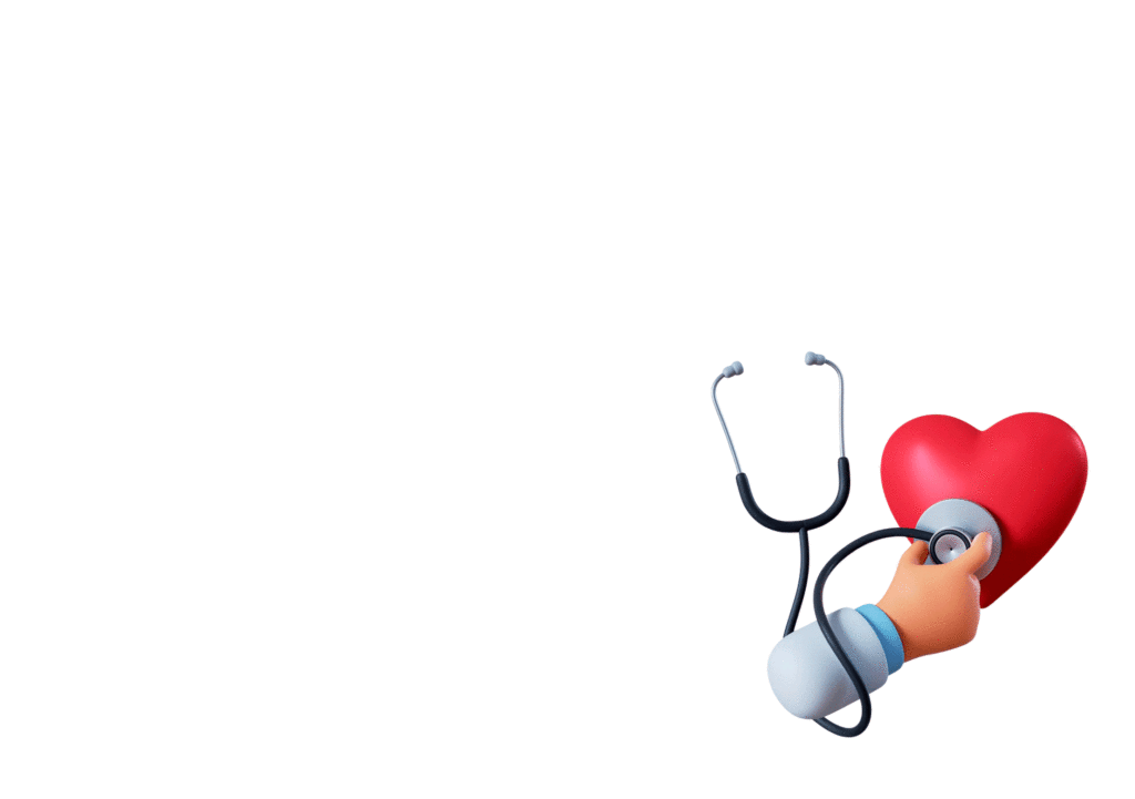 Balão que contem as informações de consultas cardiológicas do site do Dr. André Campelo