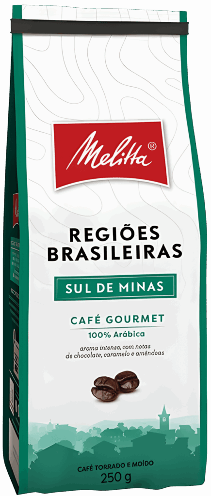 Café Sul de Minas da linha Regiões Brasileiras Melitta